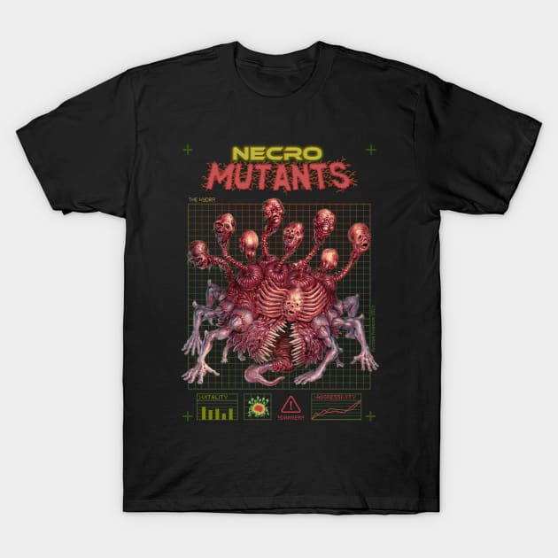 Necromutants : The Hydra T-Shirt by NicolasRossius